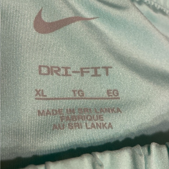 Nike Women's Mint Green Athletic Shorts - Picture 5 of 5